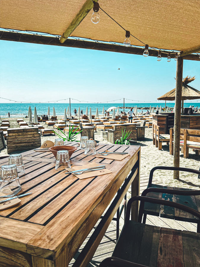 Le spot restaurant, plage, location transat, évènements à Frontignan